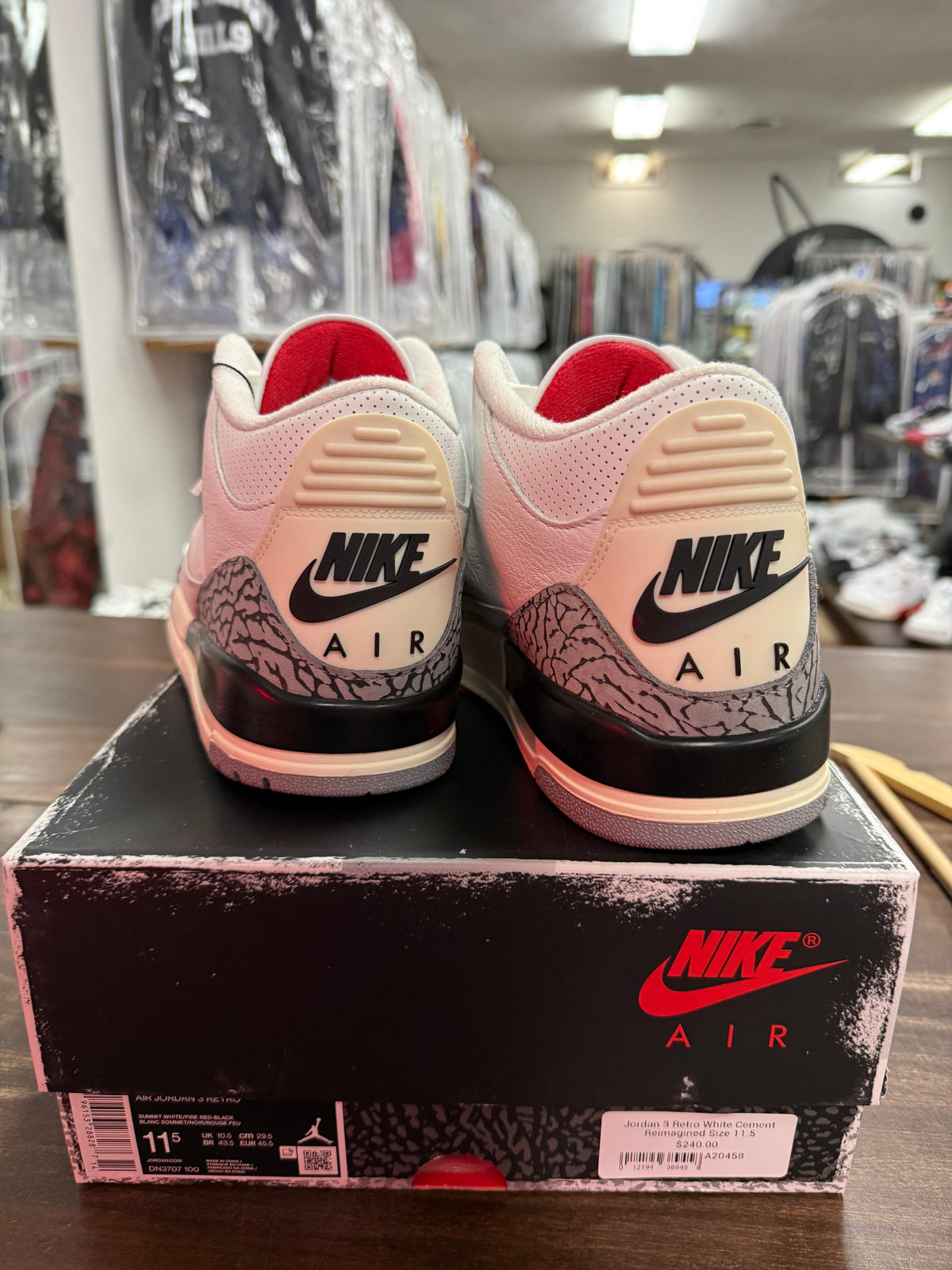 Jordan 3 Retro White Cement Reimagined
