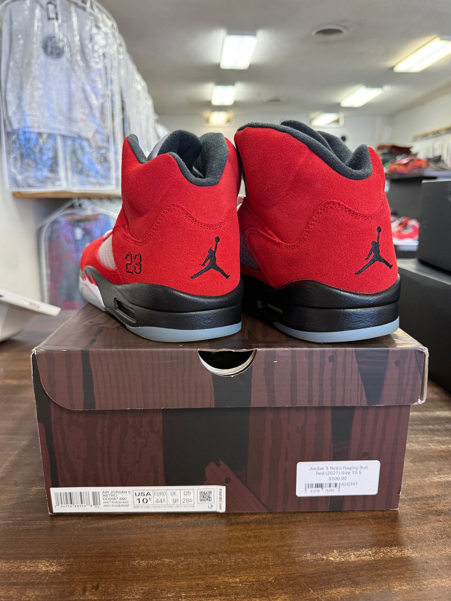 Jordan 5 Retro Raging Bull Red (2021)