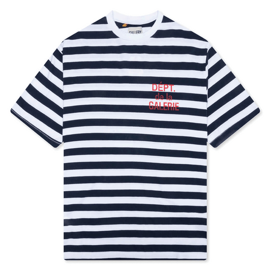 Gallery DEPT. French Tee Navy/White Stripe