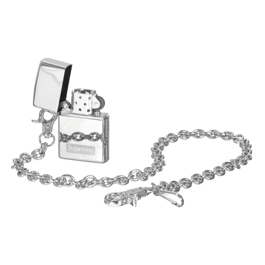 Supreme Chain Zippo Silver