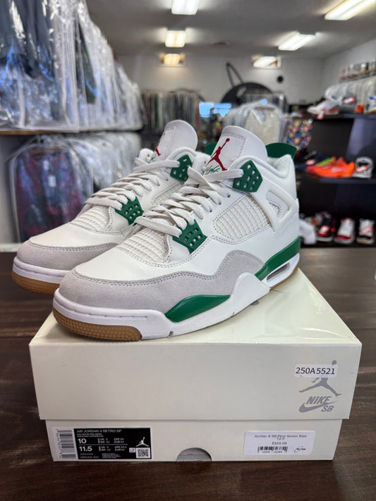 Jordan 4 SB Pine Green