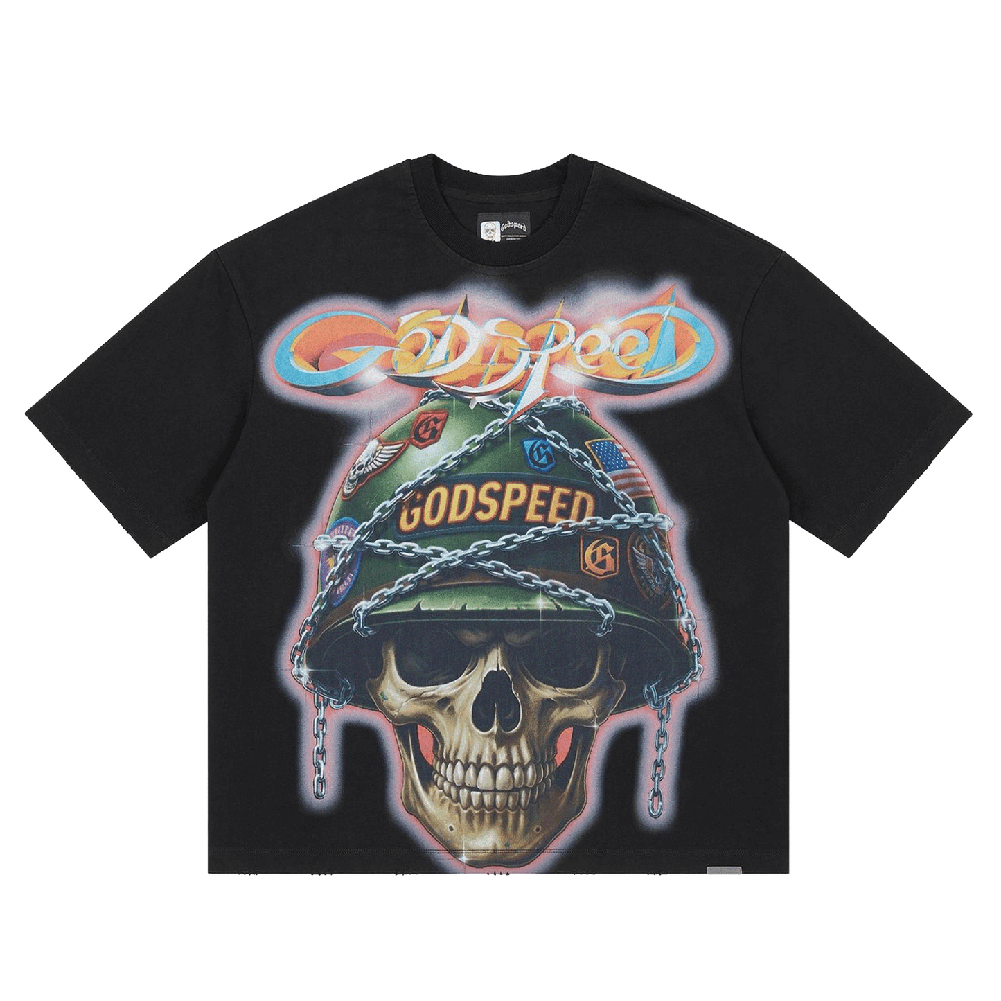 GodSpeed Badges of Honor T-shirt Black