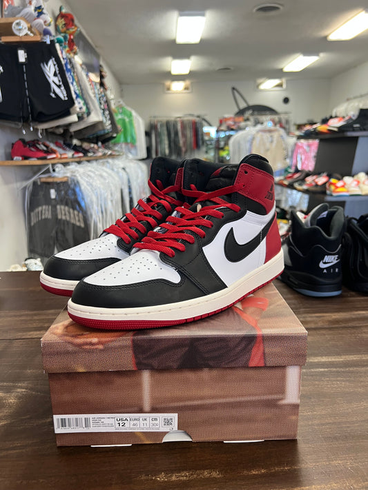Jordan 1 Retro High Black Toe Reimagined