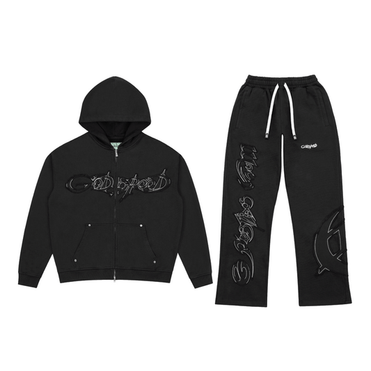 GodSpeed Raw Import Sweatsuit Black