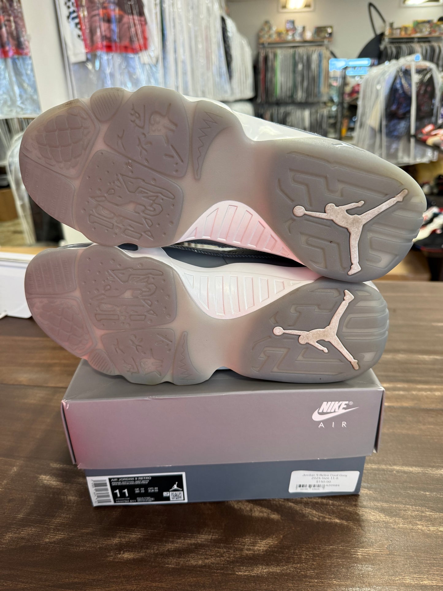 Jordan 9 Retro Cool Grey 2025