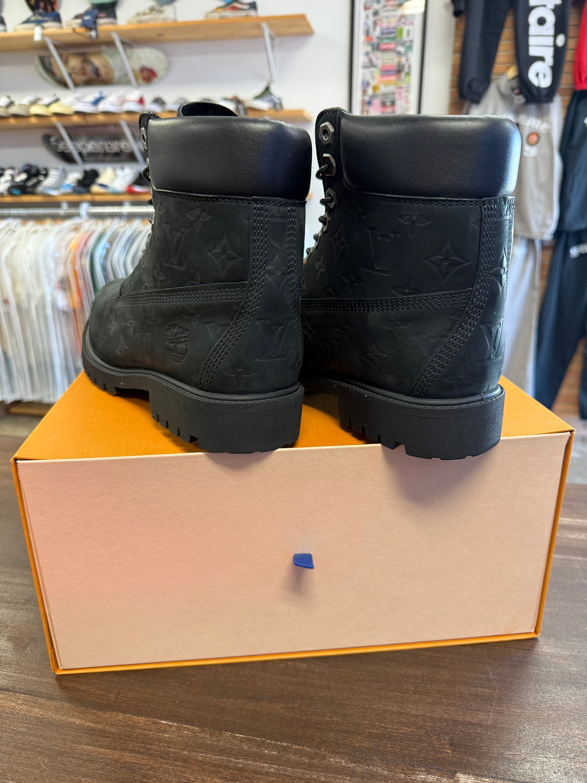 Louis vuitton Louis Vuitton x Timberland 'Black' Boots