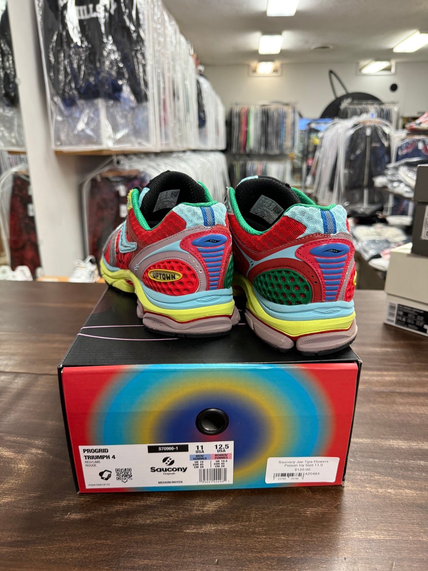 Saucony Jae Tips Flowers Poison Ivy