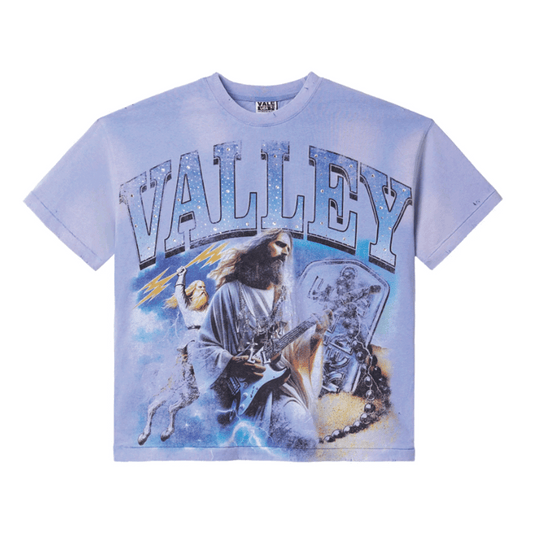 Vale Forever Holy Metal Bling Tee Blue