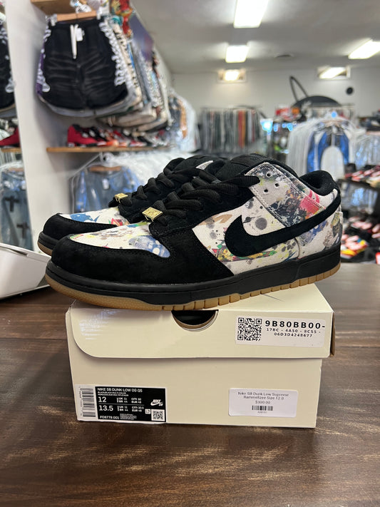 Nike SB Dunk Low Supreme Rammellzee