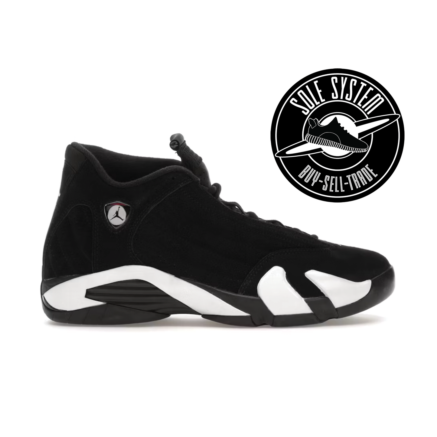 Jordan 14 Retro Black White