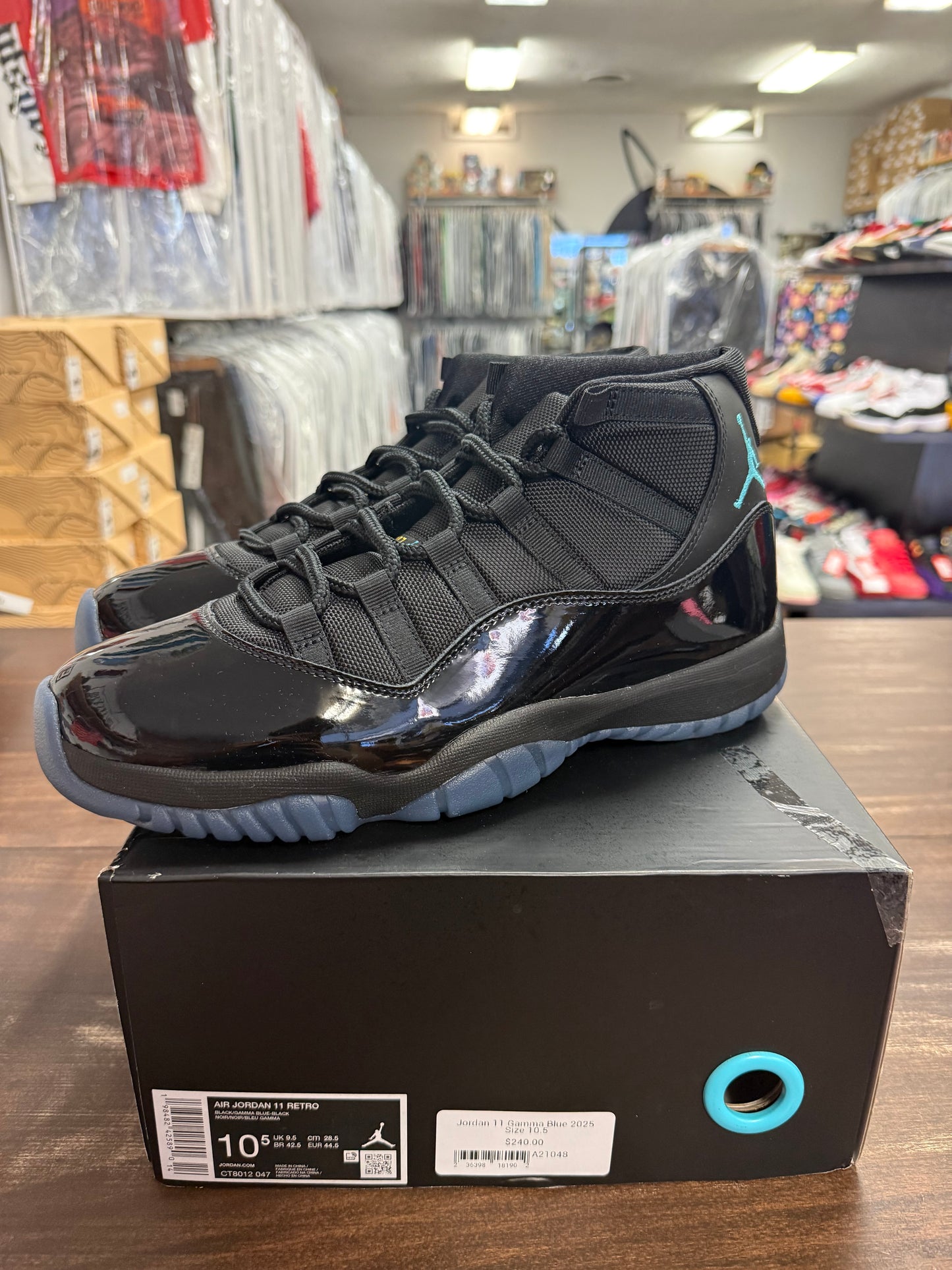 Jordan 11 Gamma Blue 2025