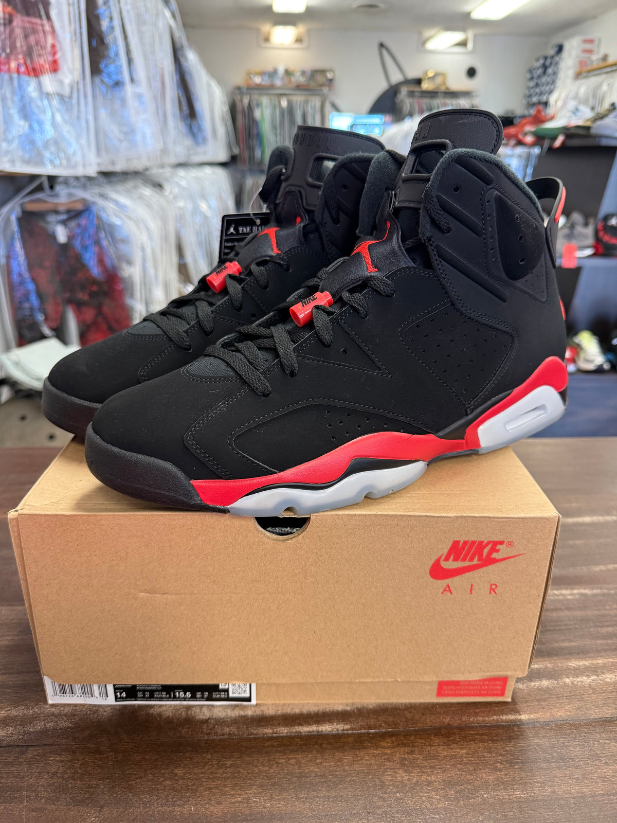 Jordan 6 Infrared Salesman