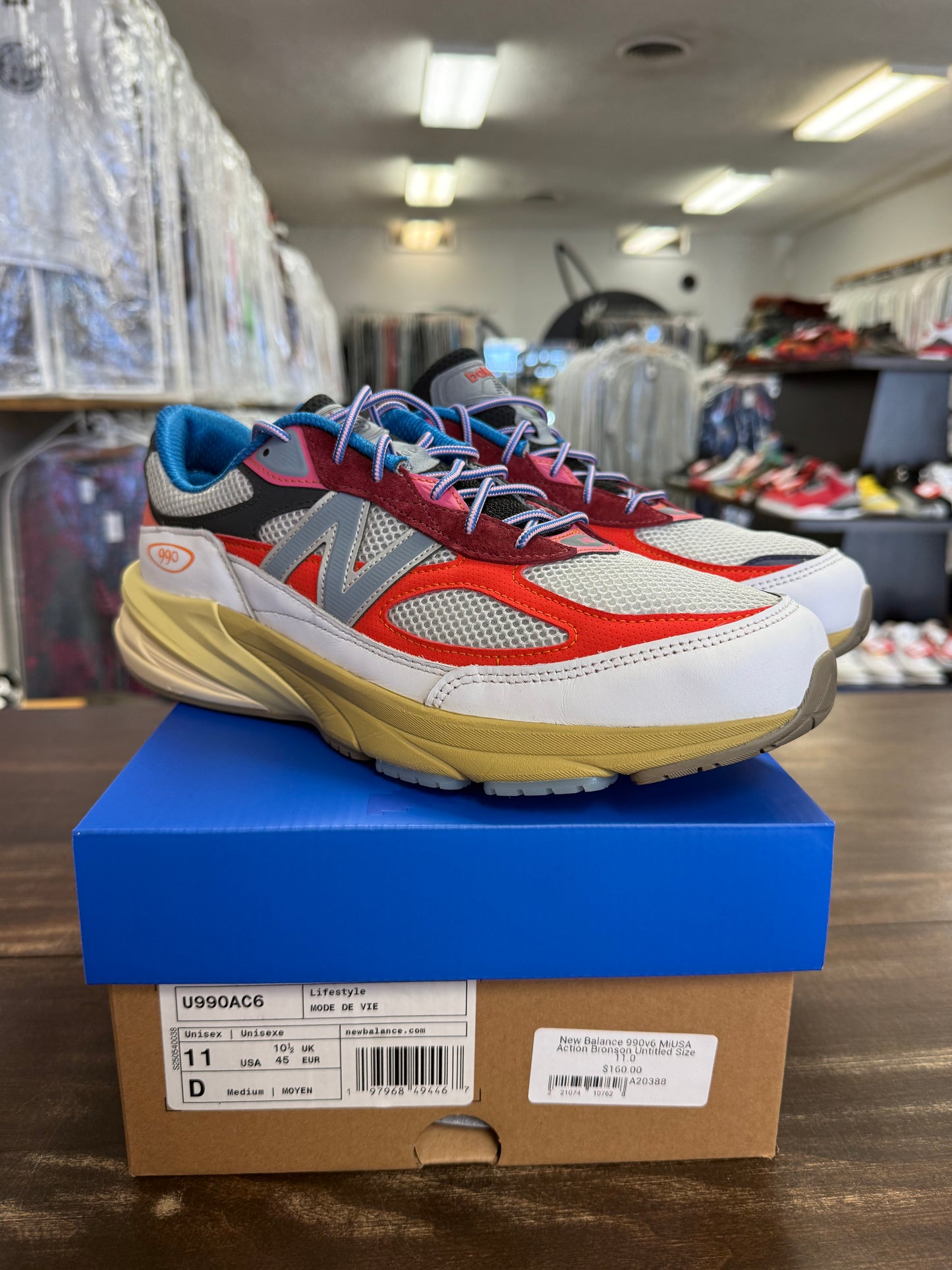 New Balance 990v6 MiUSA Action Bronson Untitled