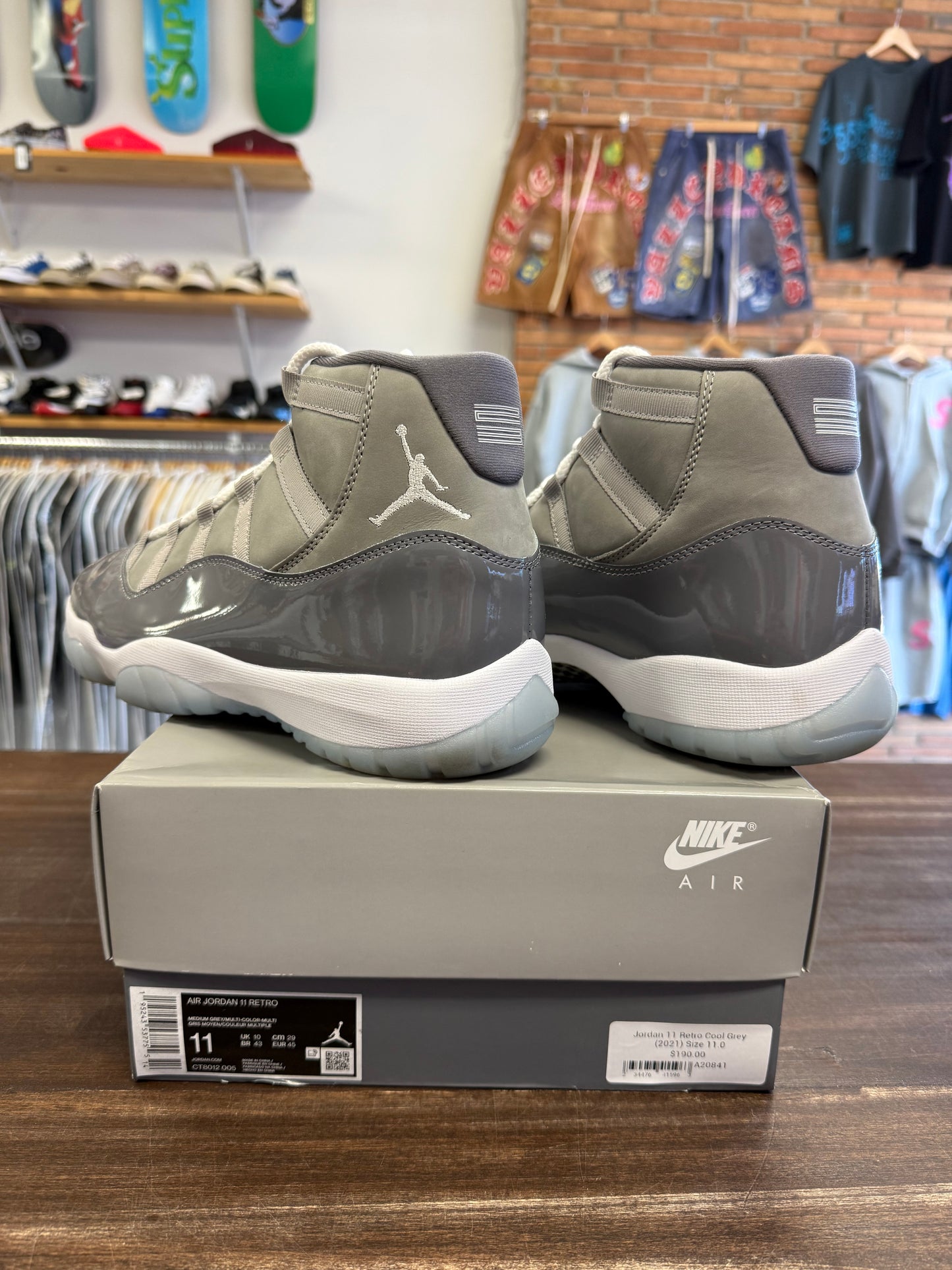 Jordan 11 Retro Cool Grey (2021)