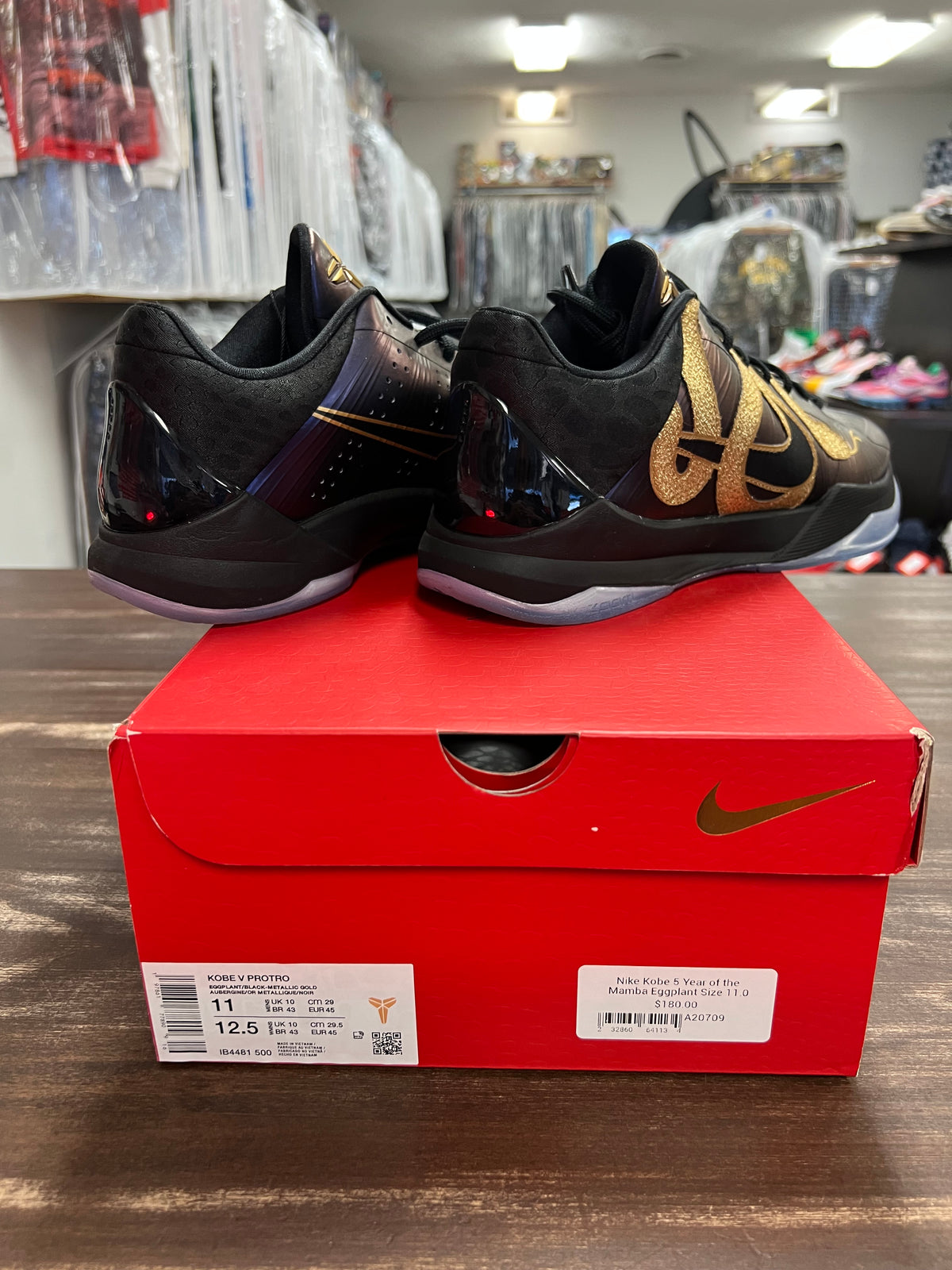 Nike Kobe 5 Year of the Mamba Eggplant