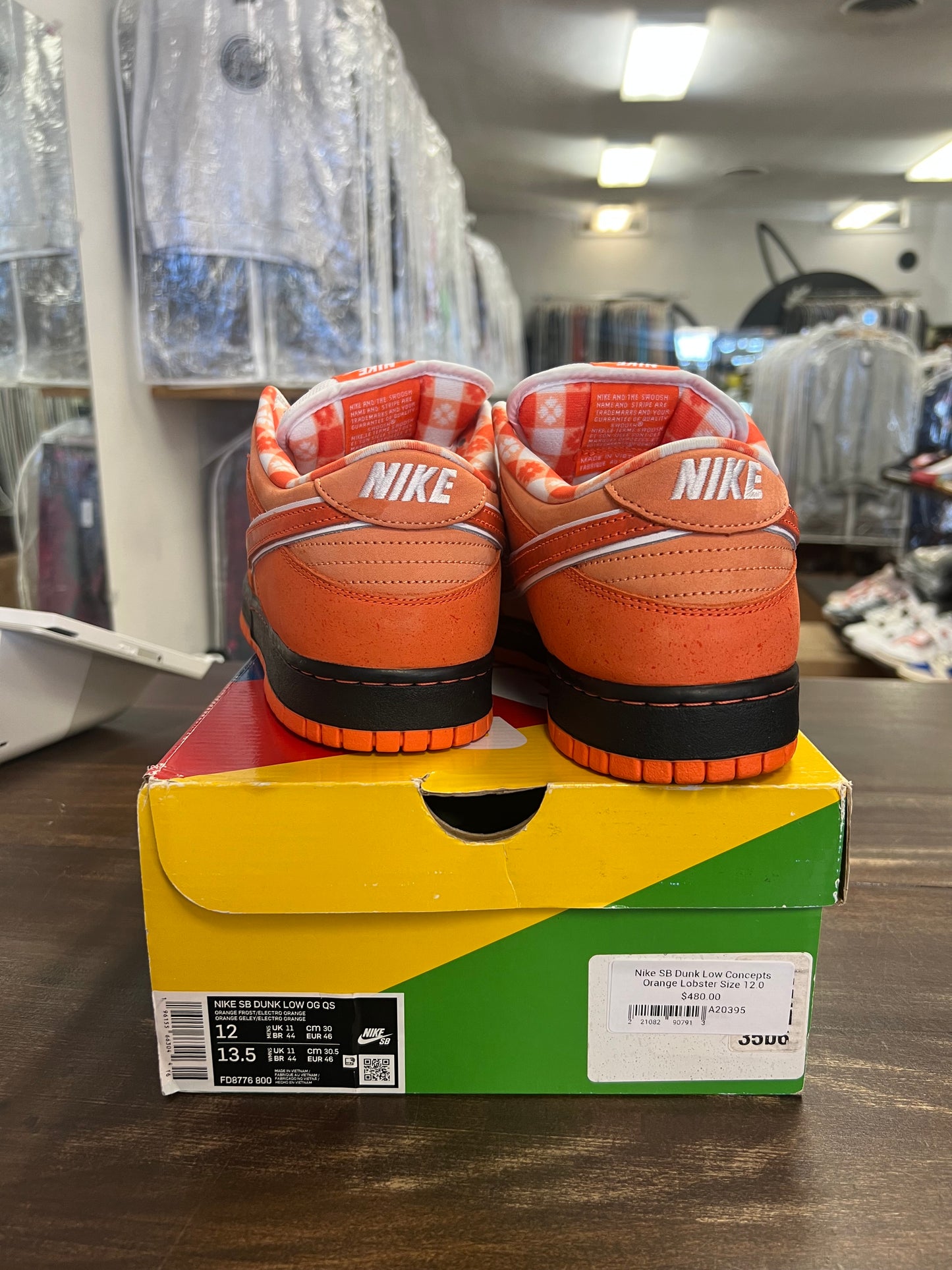 Nike SB Dunk Low Concepts Orange Lobster