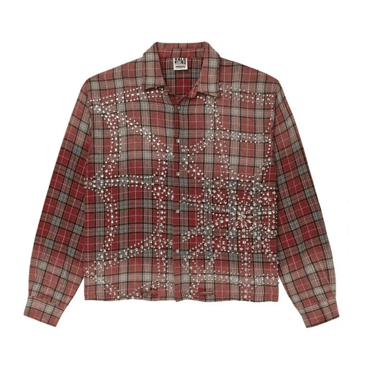 Vale Forever Grinch Rhinestone Flannel