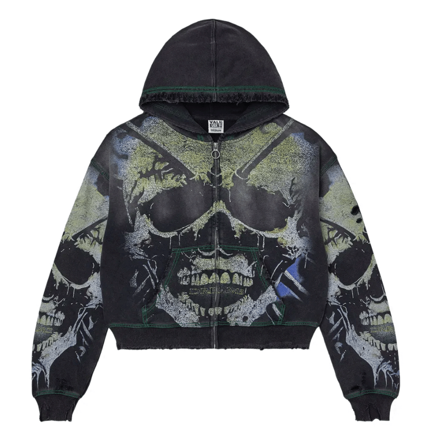 Vale Forever Gravedigger Zip Up Black