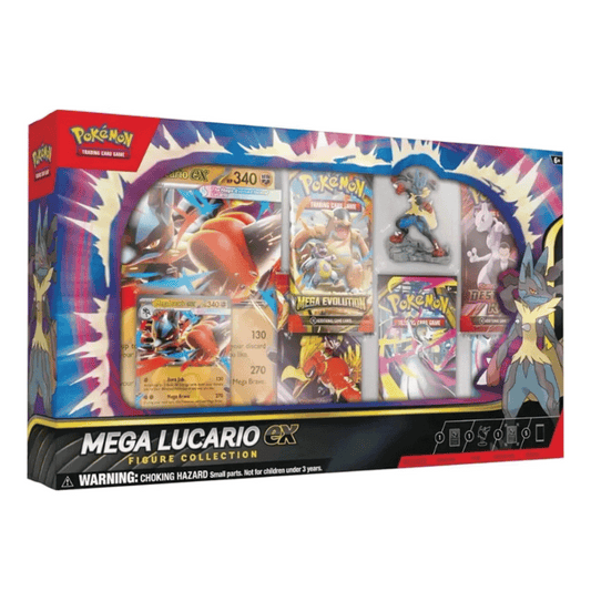 2025 Pokémon Mega Evolution Mega Lucario ex Figure Collection Box