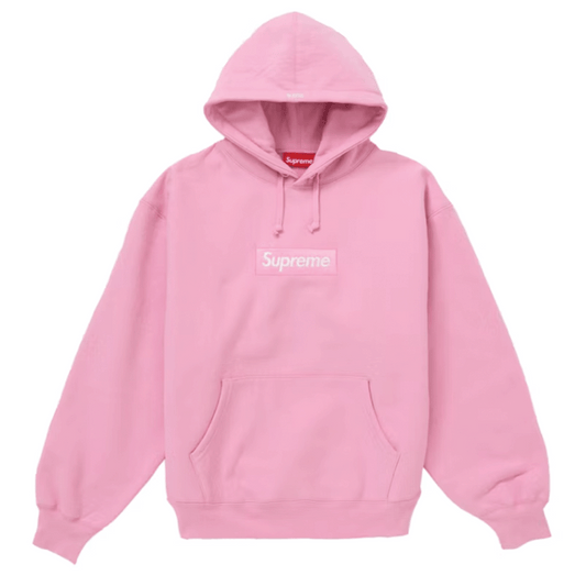 Supreme Box Logo Hooded Sweatshirt Sweatshirt (FW24) Pink