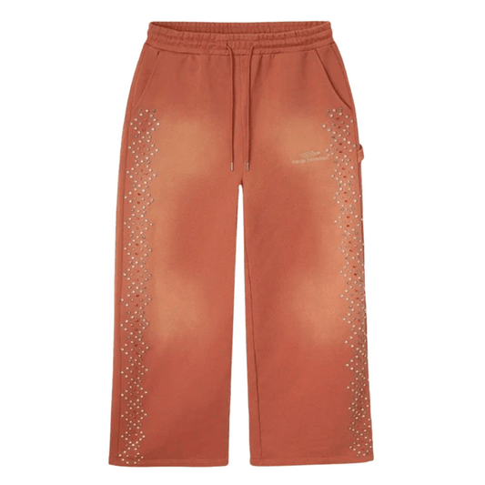 HMDD CRYSTAL SWEATS ORANGE
