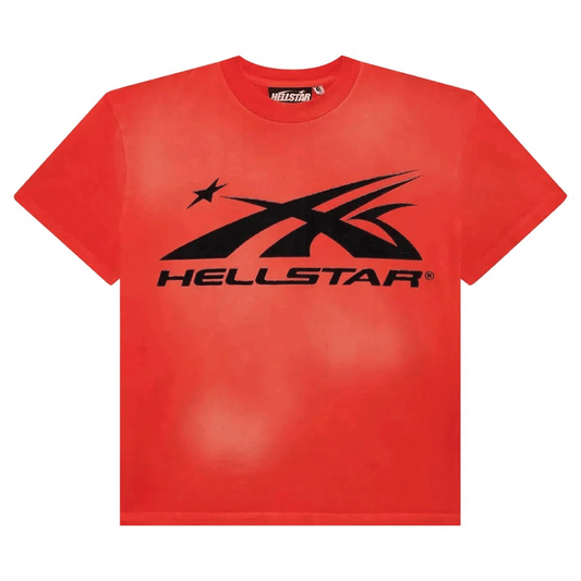 Hellstar Sport Logo T-Shirt Red