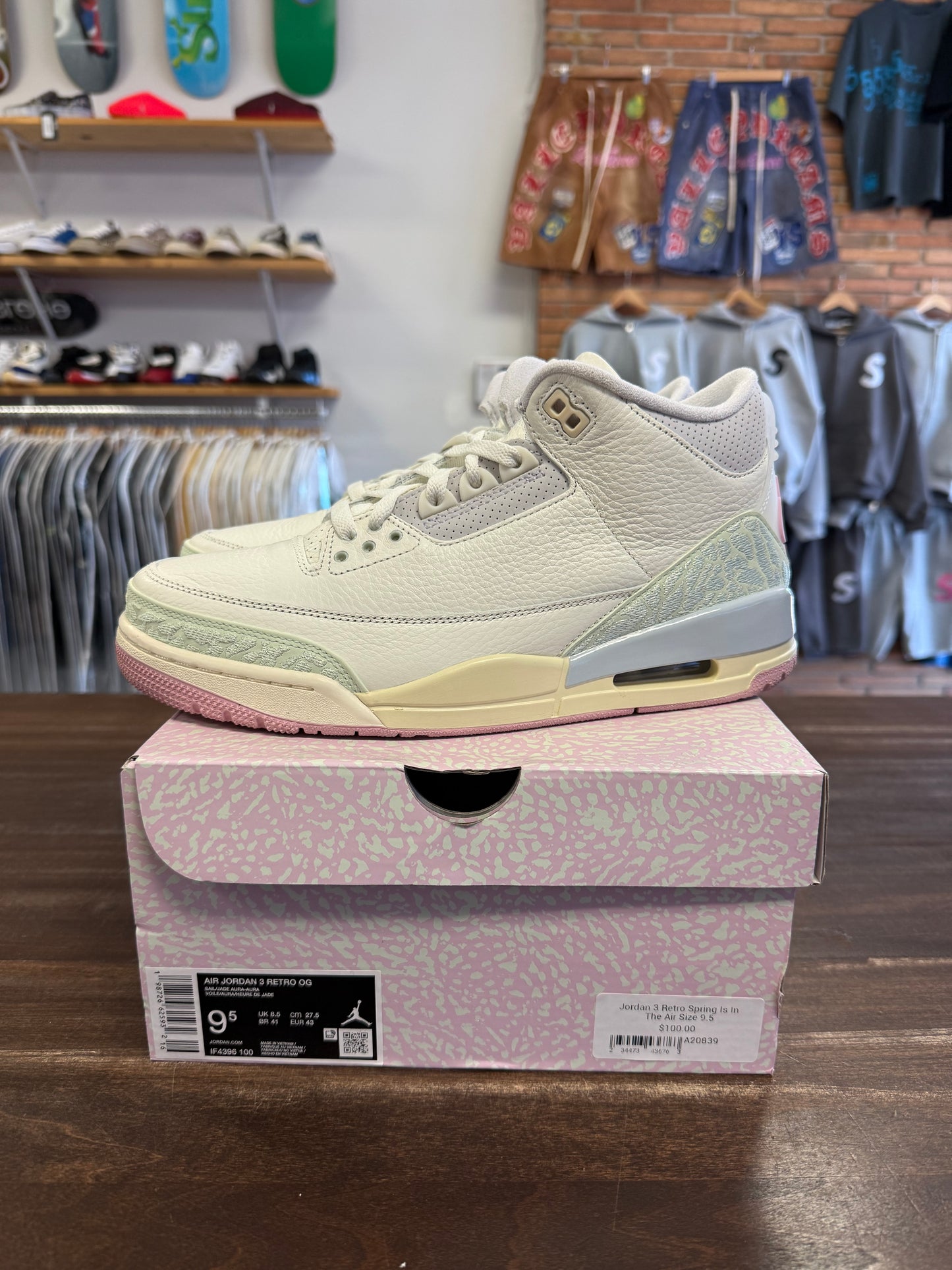 Jordan 3 Retro Spring Is In The Air