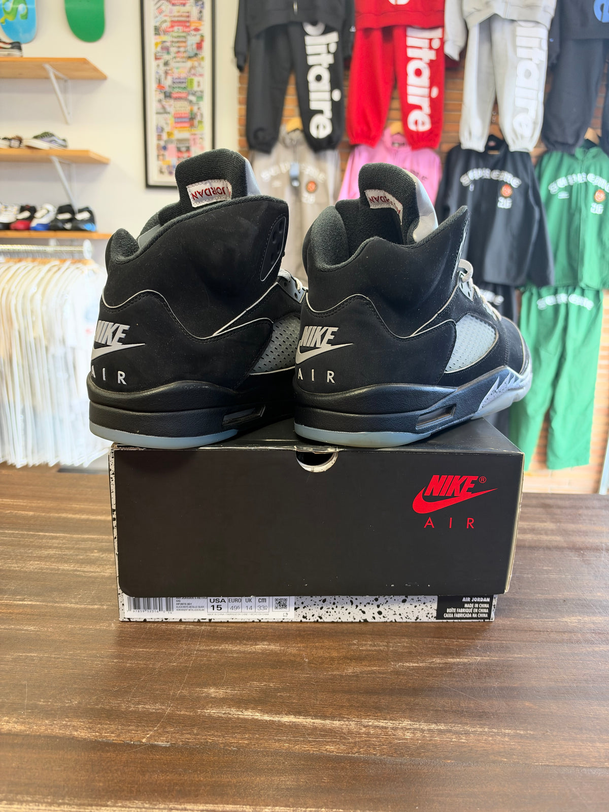 Jordan 5 Retro OG Black Metallic Reimagined