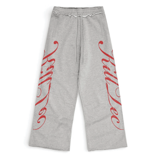 Killtec Cursive Studded Sweatpants Gray
