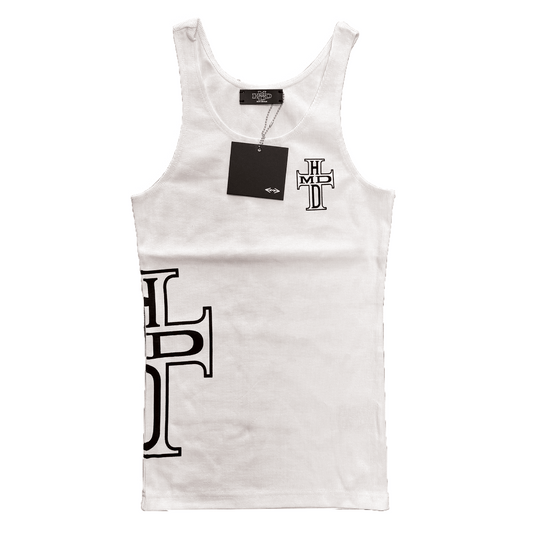 HMDD TANK TOP WHITE CROSS