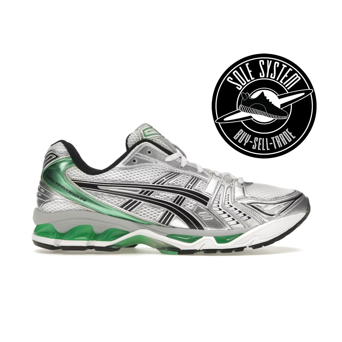 ASICS Gel-Kayano 14 White Malachite Green