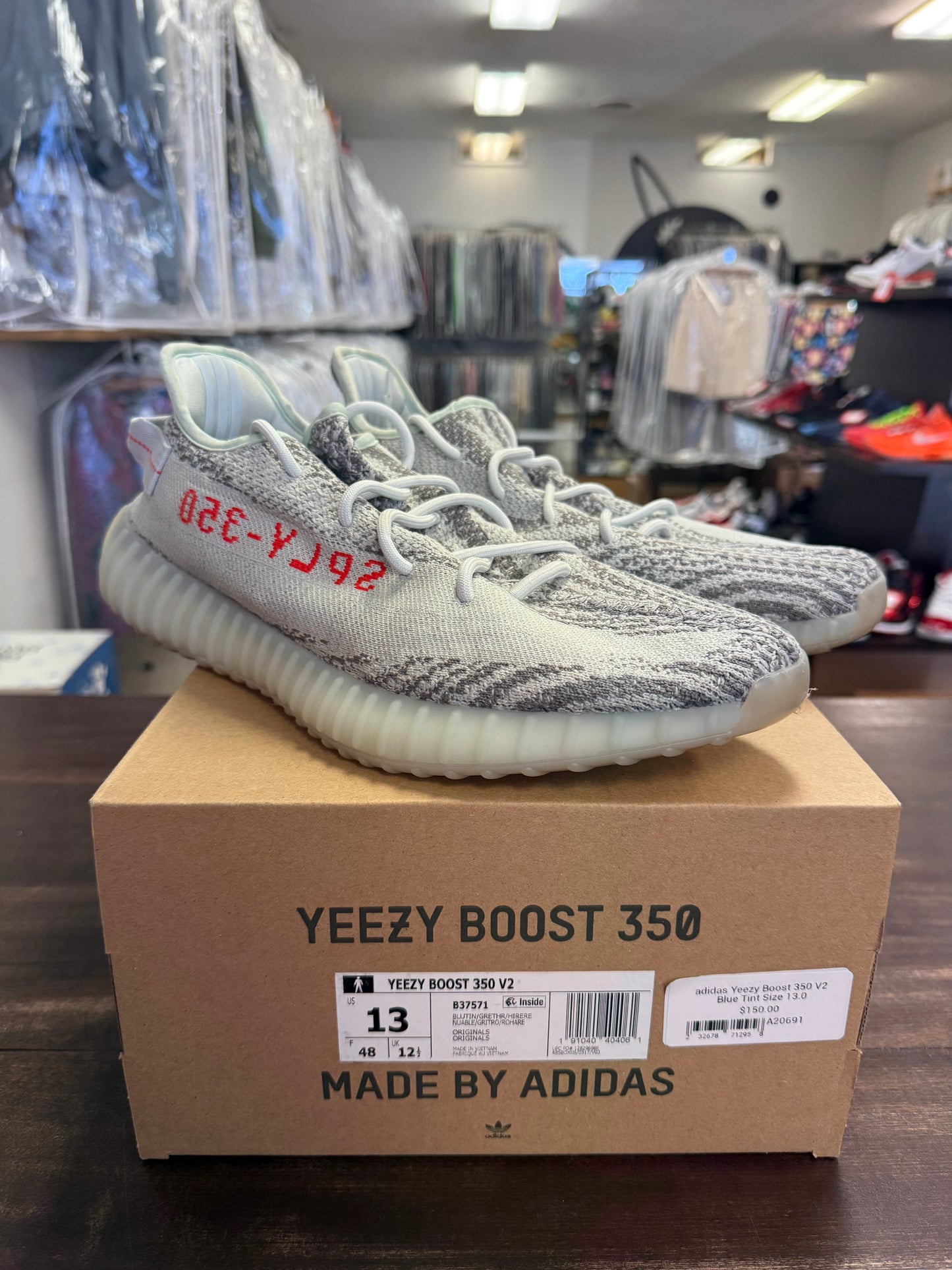 adidas Yeezy Boost 350 V2 Blue Tint
