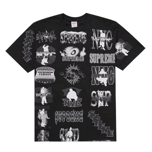 Supreme Flash Tee Black