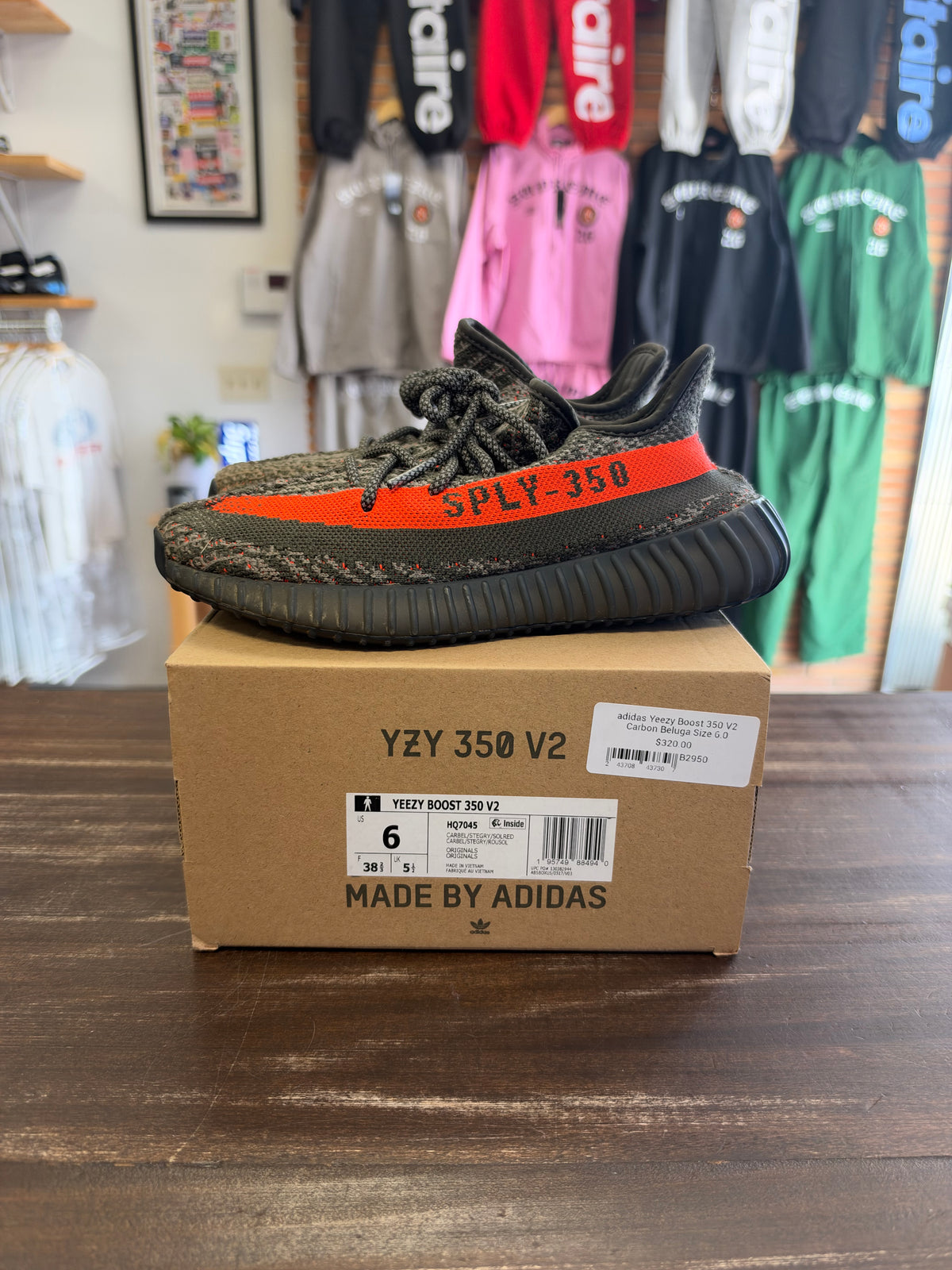 adidas Yeezy Boost 350 V2 Carbon Beluga