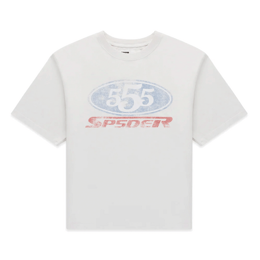 SP5DER R5CING TEE WHITE