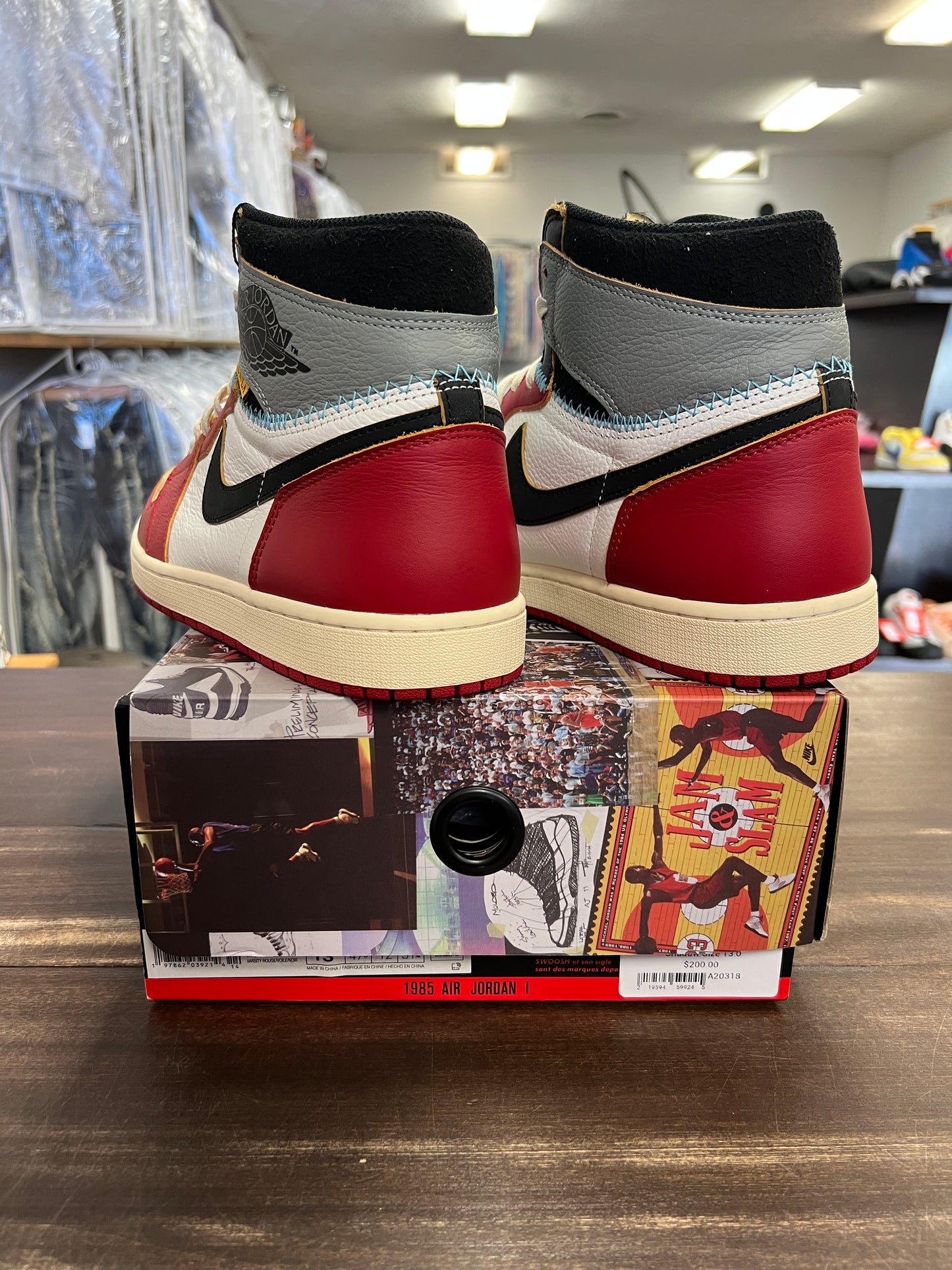 Jordan 1 Union LA Chicago Shadow