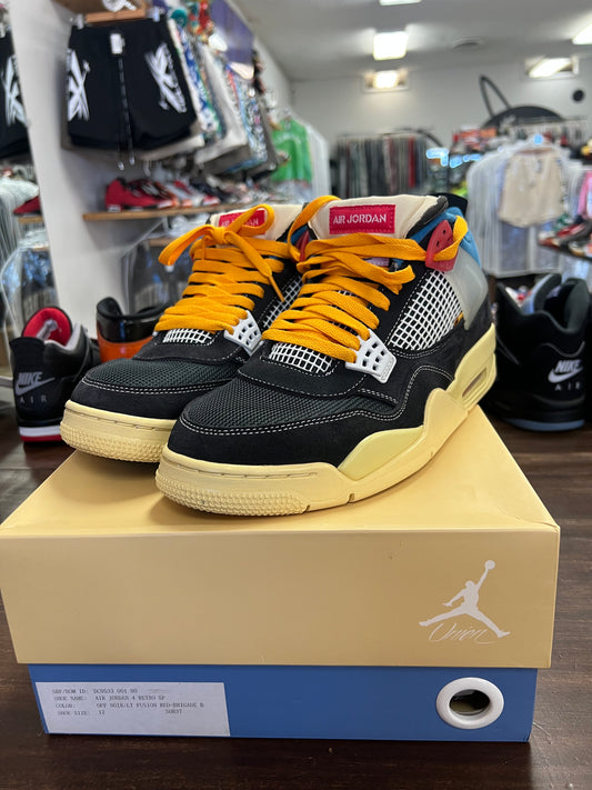 Jordan 4 Retro Union Off Noir