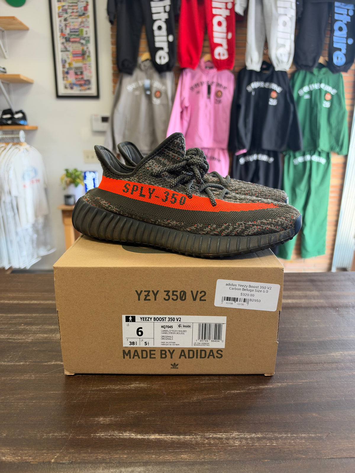 adidas Yeezy Boost 350 V2 Carbon Beluga