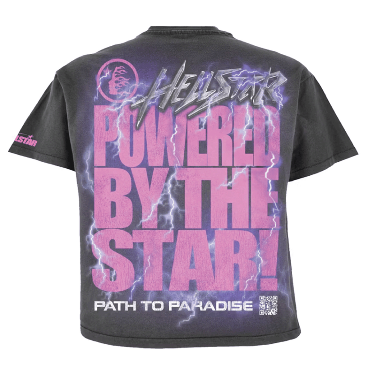 Hellstar Powered By The Star T-Shirt Black