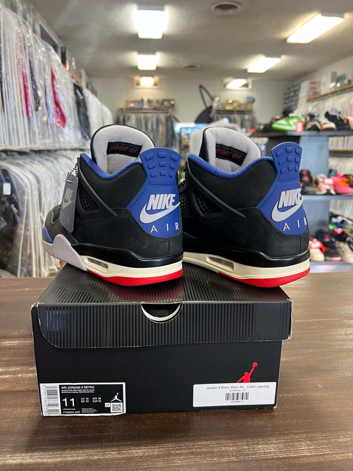 Jordan 4 Retro Rare Air (Gold Lettering)