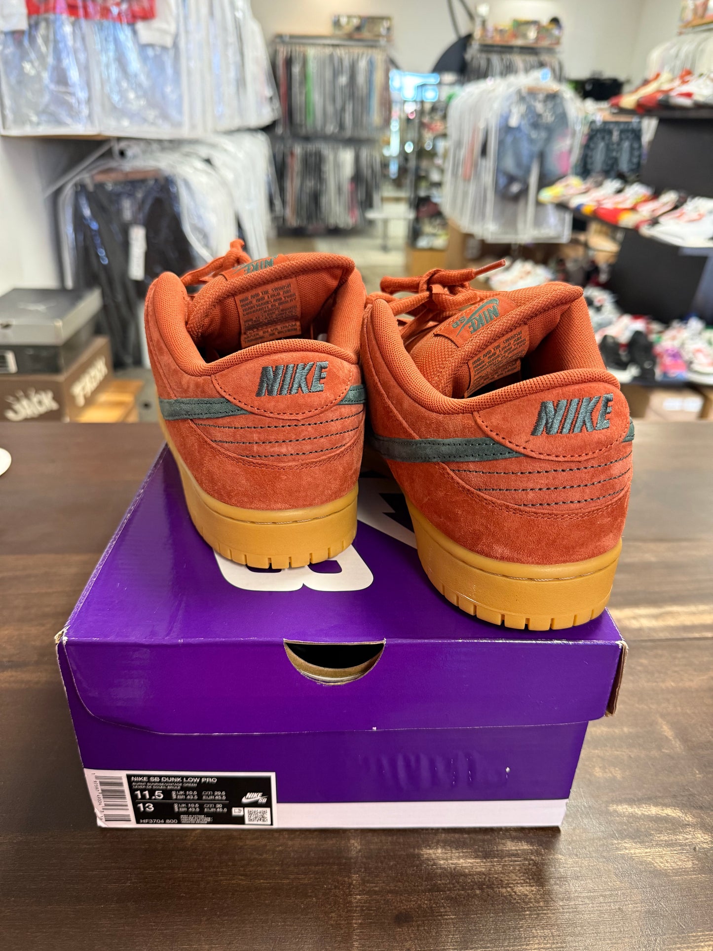 Nike SB Dunk Low Burn Sunrise