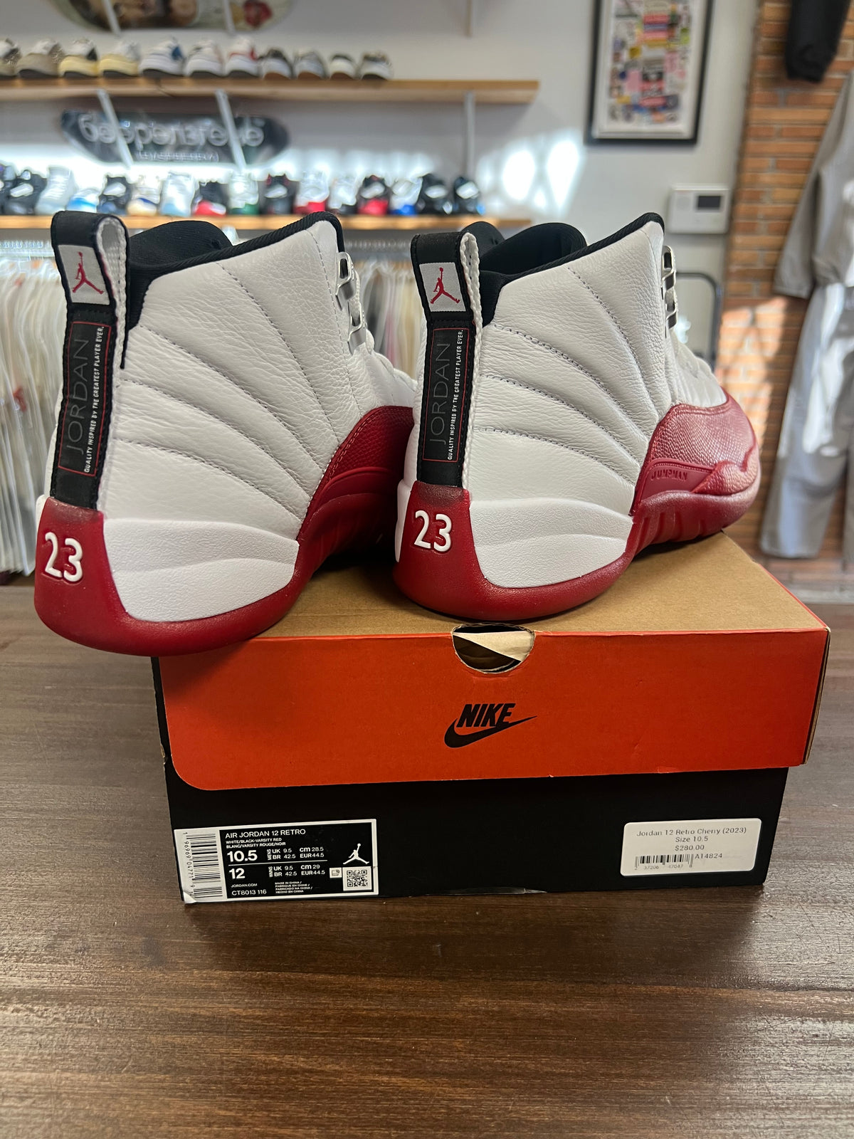 Jordan 12 Cherry 2023