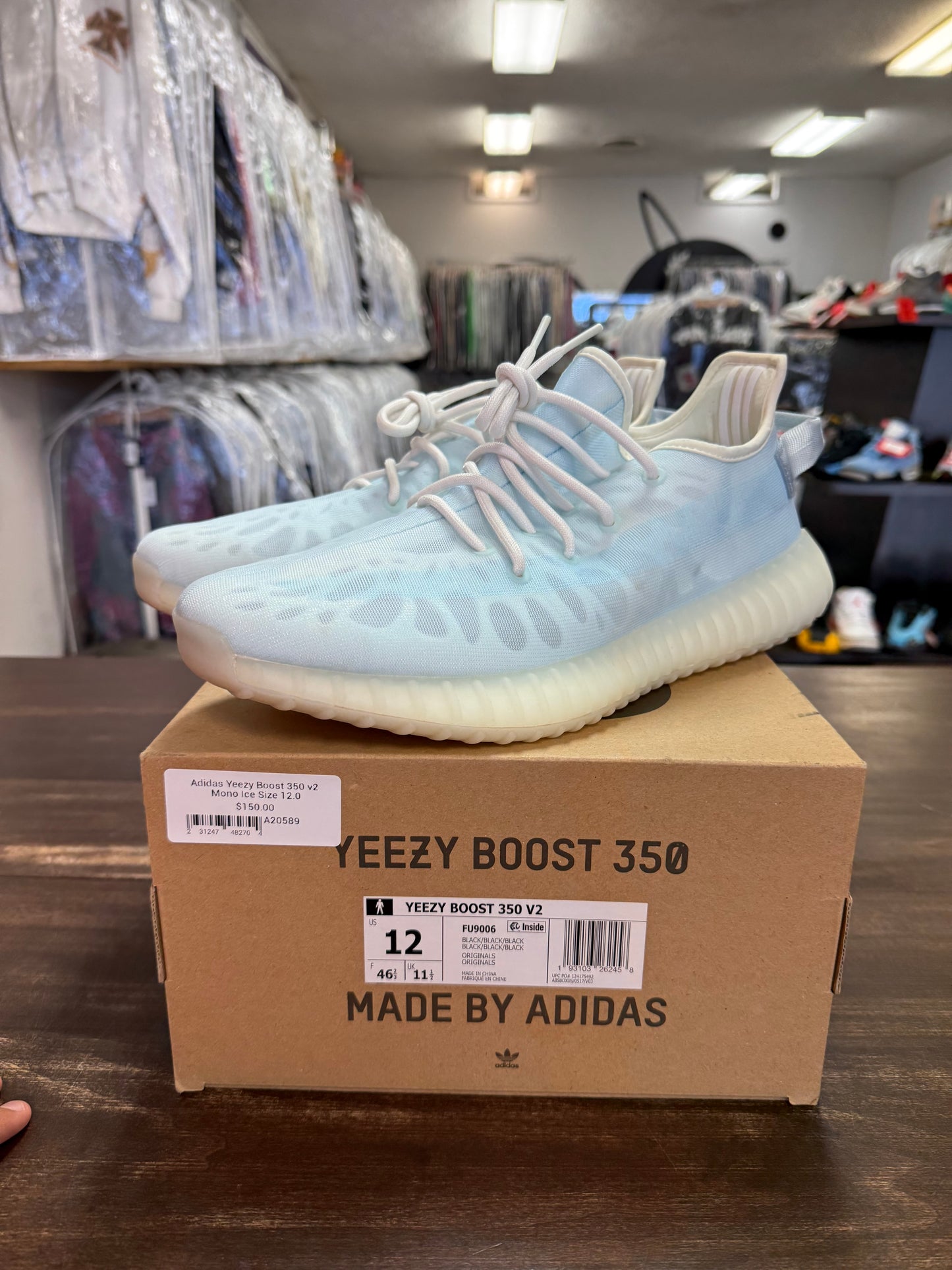 Adidas Yeezy Boost 350 v2 Mono Ice