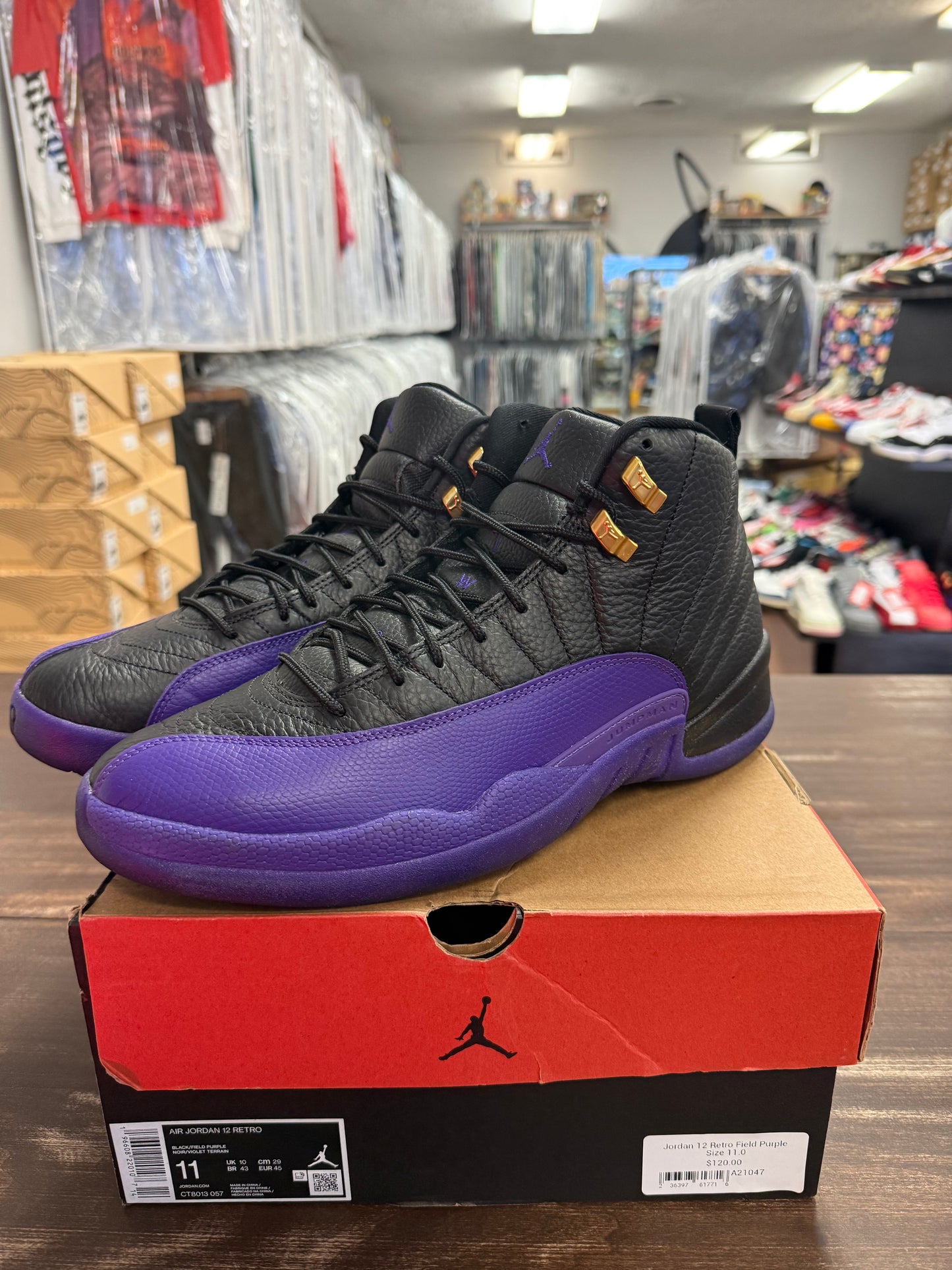 Jordan 12 Retro Field Purple