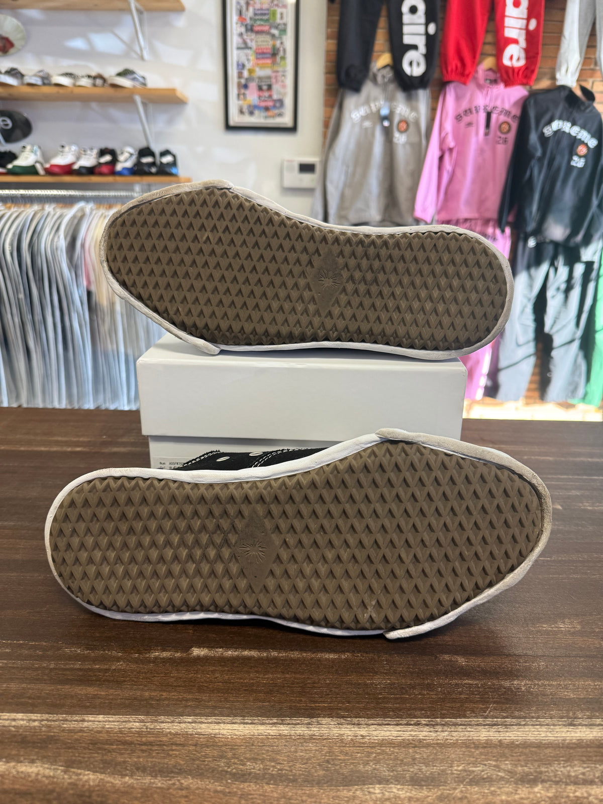 Maison Mihara Yasuhiro Peterson OG Sole Canvas Low Black