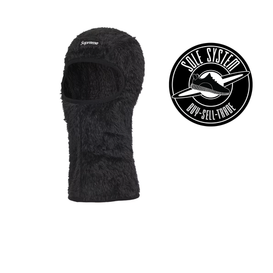 Supreme Fuzzy Balaclava Black