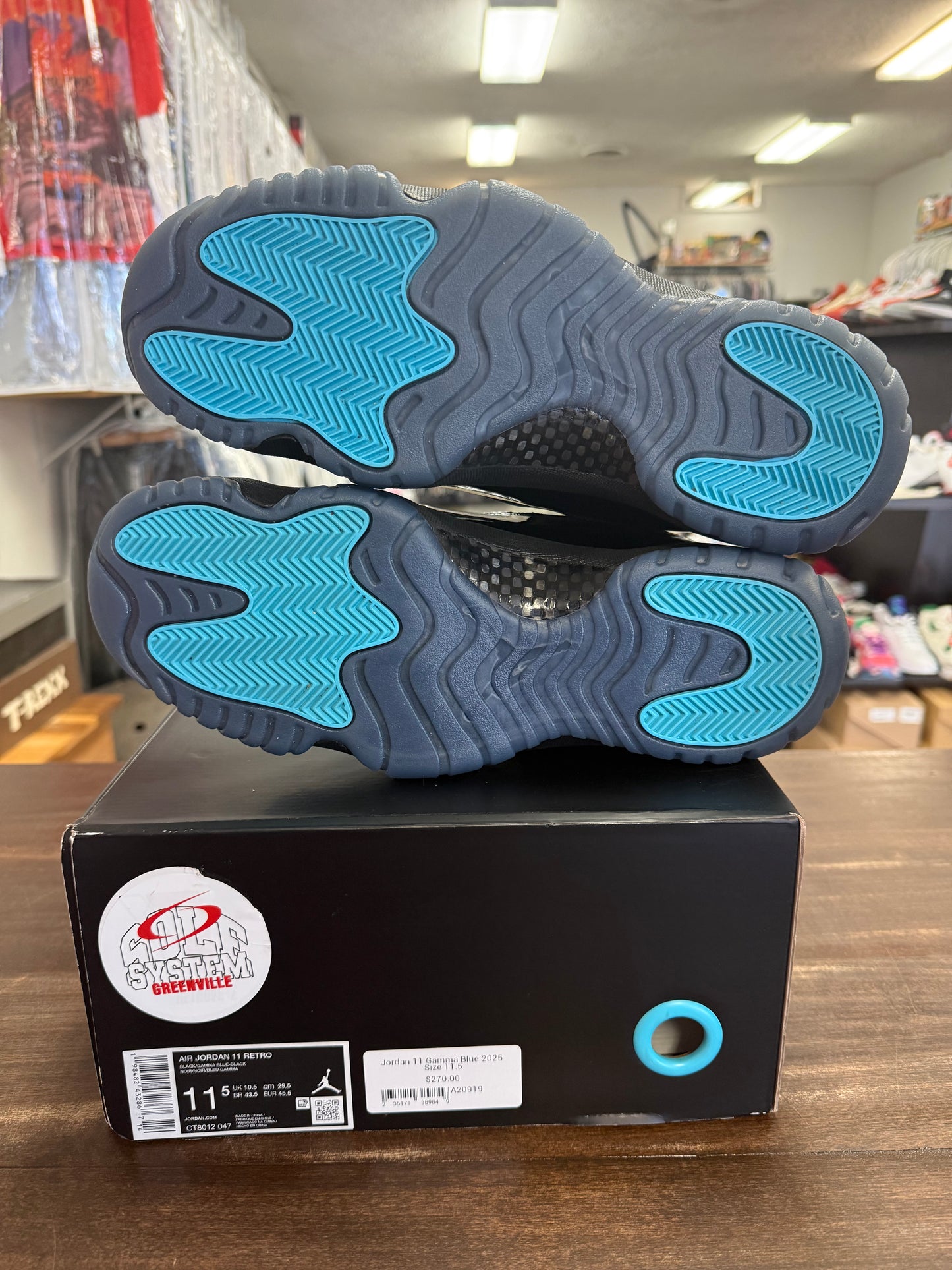 Jordan 11 Gamma Blue 2025