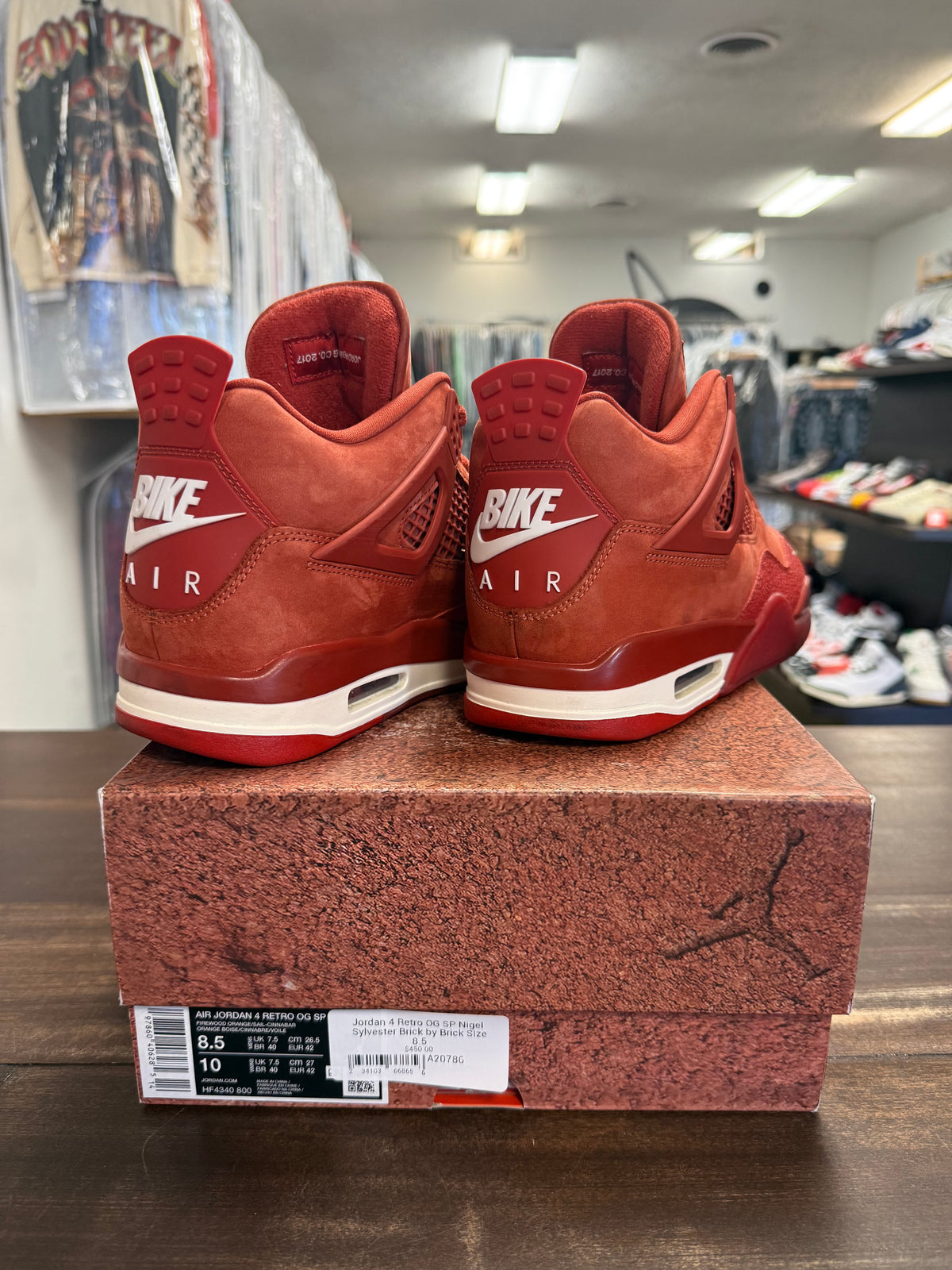 Jordan 4 Retro OG SP Nigel Sylvester Brick by Brick