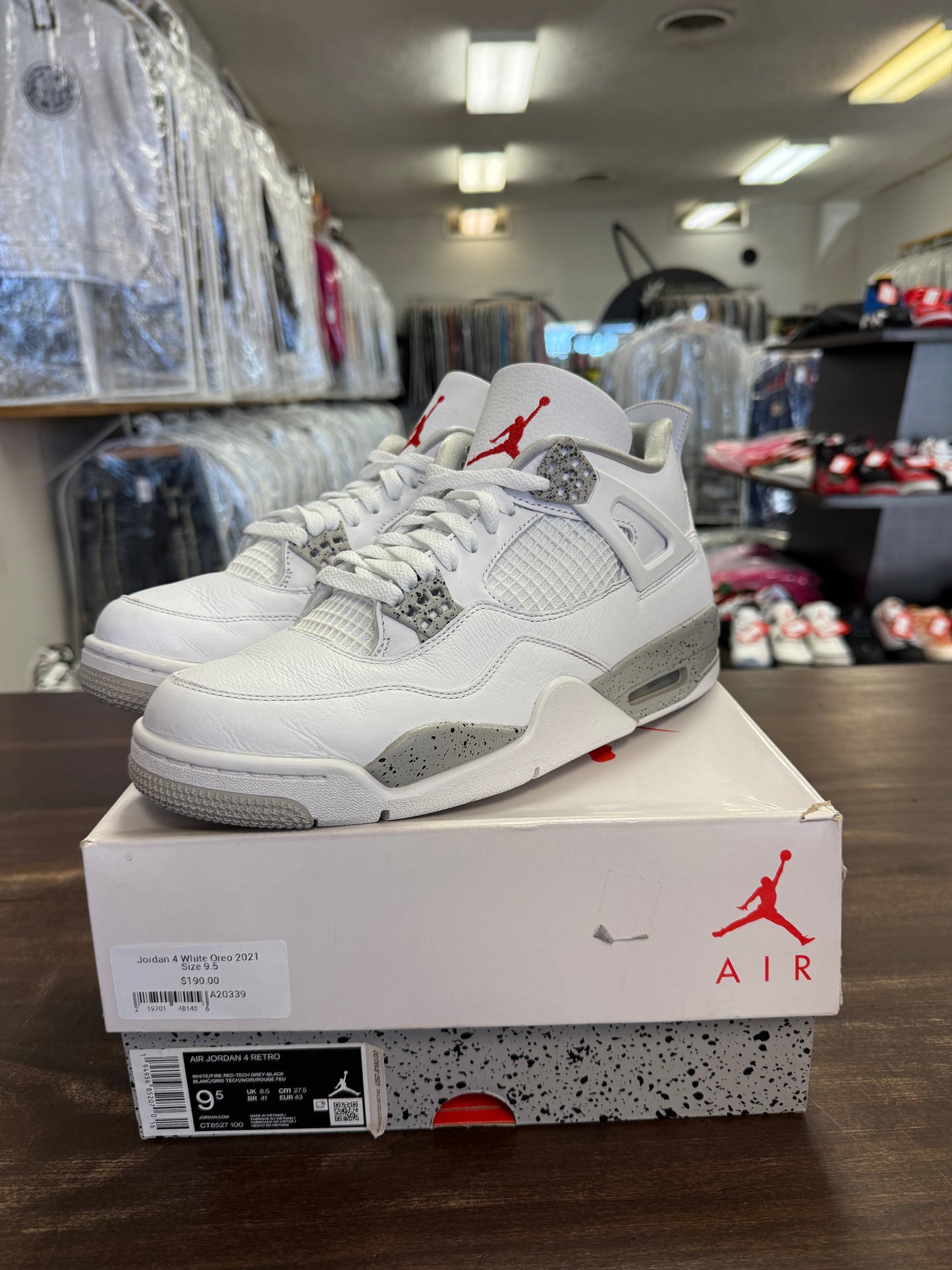 Jordan 4 White Oreo 2021