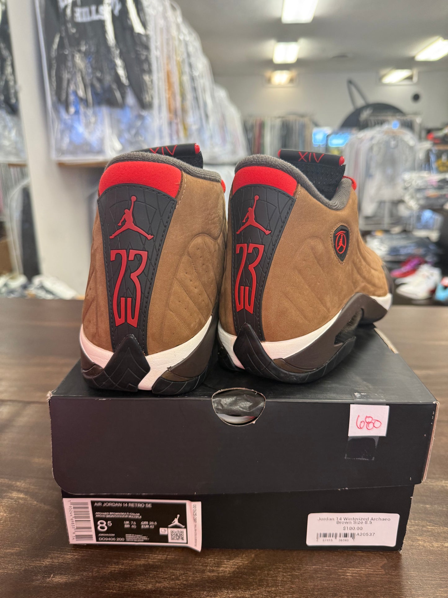 Jordan 14 Winterized Archaeo Brown